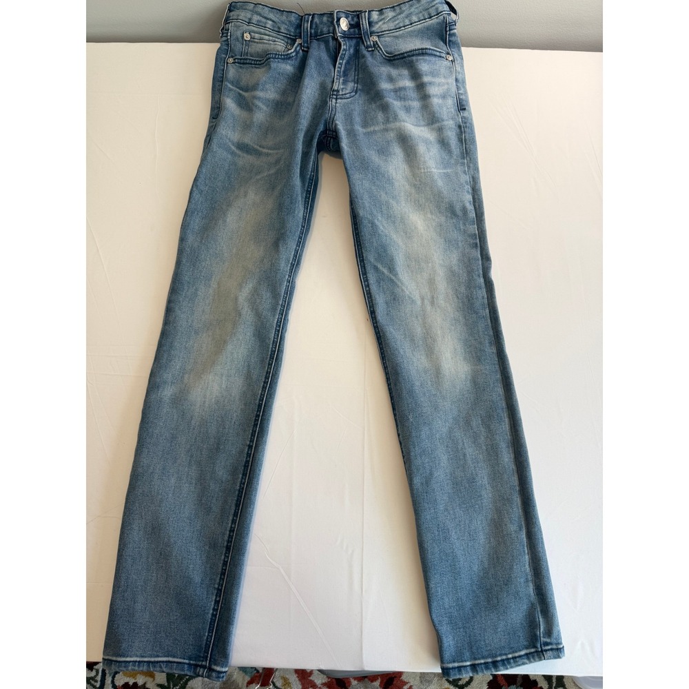 PacSun Slim Jeans mens 28x30 Blue Light Wash Active Stretch Classic